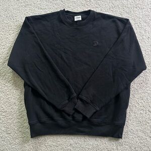 PINK Victoria's Secret Black Crewneck Sweatshirt